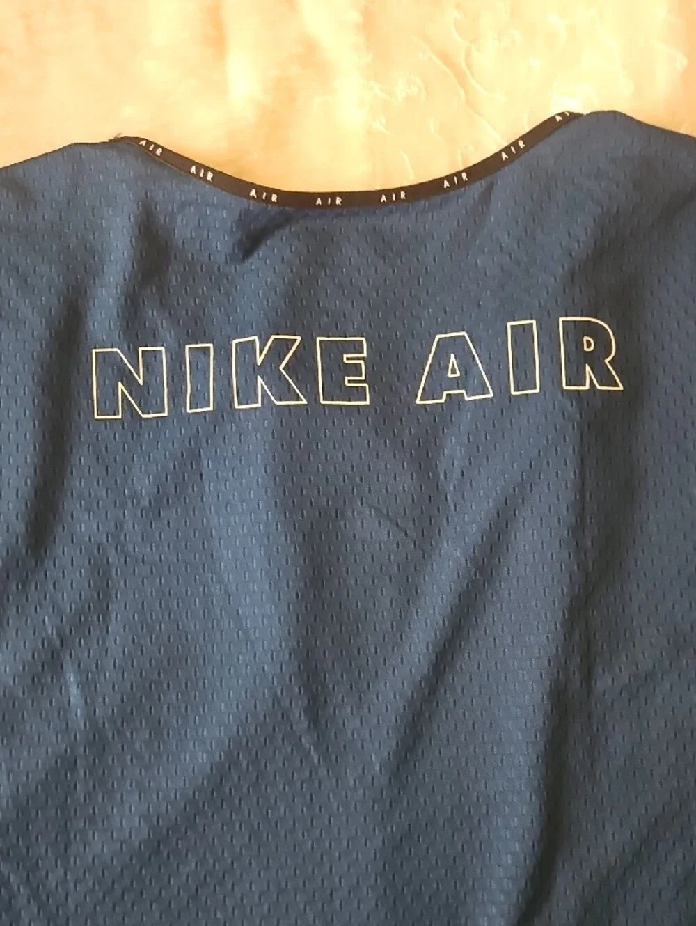 Nike Women's Blue Short-Sleeve Air Performance Tee